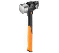 Fiskars Massette IsoCore L, Pour les travaux de démolition précis, 36 cm | 2,18 kg, Noir/Orange, 1020218