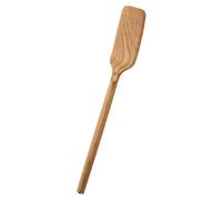 Fiskars Norden Grill Chef Spatule en bois, Chêne massif, Marron | Pour ustensiles antiadhésifs, Spatule de grill, Retourneur, Équilibré, Chaque pièce est unique, 1066429