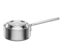 Fiskars Norden Steel Casserole, 1,8 l | Convient à toutes les plaques de cuisson, Non revêtue, Acier inoxydable, 1067637