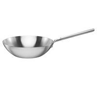 Fiskars Poêle wok Norden Steel en acier inoxydable non revêtu Ø28cm