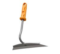 Fiskars OneClick Bineuse de Jardin, pour Désherber & Ameublir Le Sol | Changement sans Effort en 1 Seul Clic, Lame en Acier Inoxydable, Largeur:19cm, Noir/Orange, 1080683