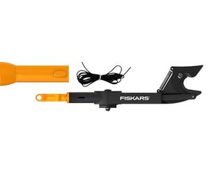 Fiskars OneClick Coupe-Branches | Embout en Forme d'Enclume pour le Bois Sec et Dur, Changement Facile en Un Clic, Mécanisme Sans Câble, Noir/Orange, 1080702