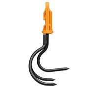 Fiskars OneClick Cultivateur, Accessoire pour Ameublir et Aérer Le Sol | Changement Facile en Un Clic, Lame en Acier Trempé, Noir/Orange, 1080686