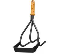 Fiskars Cultivateur binette OneClick 1080685 – QuikFit™ 13,2 cm, lame acier trempé – Noir/Orange