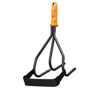 Fiskars Cultivateur binette OneClick 1080685 – QuikFit™ 13,2 cm, lame acier trempé – Noir/Orange