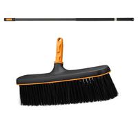 FISKARS ONECLICK : Tête de brosse large de 34 cm + manche réglable de 119 à 174 cm