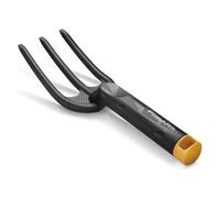 Fiskars Fourchette Solid 1072103 27,7 cm 3 dents Plastique renforcé de fibres de verre Noir/Orange