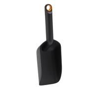 Fiskars Pelle à Main avec Bord Extra Haut, Longueur : 29,1 cm | Résine Synthétique, Noir/Orange, 1071303
