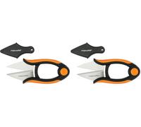 Fiskars Pinces à Herbes, Longueur : 12,9 cm (Lot de 2)