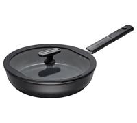 Fiskars - Poêle à sauté avec revêtement antiadhésif, 26 cm, avec couvercle