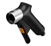 Fiskars Poignée de Pistolet Pulvérisateur, FiberComp, Débit réglable en continu, Verrouillage marche/arrêt, Filtre à eau amovible, Taille universelle, FiberComp/métal, Noir/Orange, 1067196
