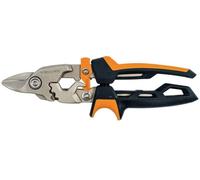 Fiskars PowerGear Cisaille aviateur coupe droite lame Offset 1027212
