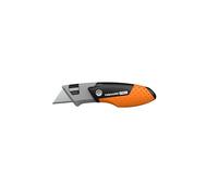 Fiskars Pro Cutter Pliant Universel Compact, Longueur 12 cm | Acier Inoxydable/Plastique, Noir/Orange, CarbonMax, 1062939