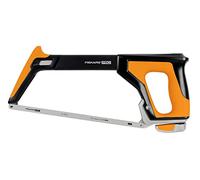 Fiskars Pro Scie à métaux, Longueur de lame : 30 cm, 24 TPI | Noir/orange, TrueTension, 1062931