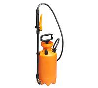 Fiskars Pulvérisateur à Pression | Pour les Traitements des plantes à base d'eau, Pulvérisation réglable, 5 l, Noir/Orange, 1025934
