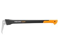 Fiskars Sapie à long manche, Longueur: 78 cm | Étui de rangement et de transport inclus, Noir/Orange, WoodXpert, XA22, 1003623