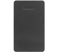 Fiskars Coussin protège-genoux Solid, remplissage mousse, housse anti-humidité, 46×28×2 cm Noir