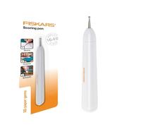 Fiskars Stylet de Marquage, pour la Création de Formes en 3D, Poids : 40 g | Plastique, Blanc, 1059569