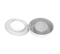 Fiskars Tranche-œufs, Plastique/Acier inoxydable, 13,3 x 12 x 4,2 cm | Functional Form, Blanc, 1016126