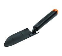 Fiskars Transplantoir, Longueur : 30 cm | Tête en acier inoxydable/Manche en plastique, Noir/Orange, Ergo, 1027018