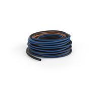 Fiskars Tuyau d'Arrosage M-L, Solid, Tuyau pour Arrosage Manuel, 13 mm (1/2"), Longueur : 25 m, Raccord Universel, Protégé contre les UV, Résistant au Gel, Résistant à la Torsion, Bleu, 1076060