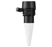 Fiskars Urban Plant Care Cône d'Arrosage, Auto-arrosage pour Plantes D'Intérieur, Aspiration Naturelle, Cône en Céramique Poreuse, Tuyau de 83 cm, Noir/Blanc, 2 Pièces, 1075381