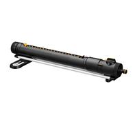 Fiskars Arroseur oscillant X-Series L Filtre amovible, nettoyage des buses, 300-500 m², Noir/Orange