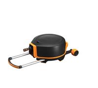 Fiskars X-Series Waterwheel XL Automatique avec Roues | Noir/Orange, 1067548