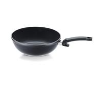 Fissler 100-821-30-100/0 Ceratal Orbit Black Poêle Wok en Aluminium (30 cm, 5,2 l), Revêtement Antiadhésif en Céramique, Bord Haut, Sans PFAS ou PTFE, Fabrication Allemande, Compatible Induction