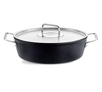 Faitout bas ADAMANT 28 cm, noir, aluminium, Fissler