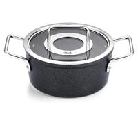 Faitout haut ADAMANT 18 cm, noir, aluminium, Fissler