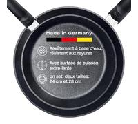 Fissler Jeu de poêles Adamant Comfort – Set 2 pièces 28/24 cm, aluminium anti-adhésif, induction