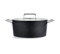 Faitout haut ADAMANT 24 cm, noir, aluminium, Fissler