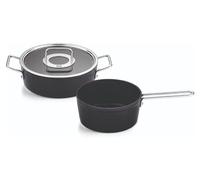 Batterie de cuisine ADAMANT, set de 2, noir, aluminium, Fissler