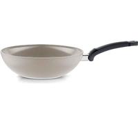 Fissler Ceratal / Wok en aluminium (Ø 28 cm, 3,7 L) poêle à frire en céramique revêtue anti-adhésive, bord haut, sans PFAS/PTFE, Germany - induction