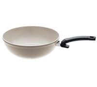 Fissler Ceratal Wok/Poêle À Frire En Aluminium (30 cm, 5,2 l) Avec Revêtement Anti-adhésif En Céramique, Bord Haut, Exempt De PFAS/PTFE, Fabrication En Allemagne, Compatible Induction