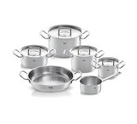 Batterie de cuisine ORIGINAL PROFI + poêle de service ORIGINAL PROFI, set de 6, Fissler