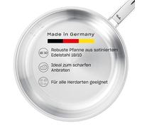 Poêle universelle PURE 20 cm, argent, acier inoxydable, Fissler