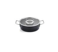 Faitout bas ADAMANT 24 cm, noir, aluminium, Fissler
