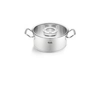 Fissler Original-Profi Collection / Marmite à rôtir (Ø 24 cm, 4,6 litres) Marmite en acier inoxydable, rôtissoire avec couvercle en verre - Induction
