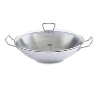 Wok KUMNING 36 cm, avec couvercle en verre, Fissler