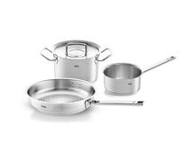 Batterie de cuisine ORIGINAL-PROFI COLLECTION, set de 3 pc, 1,4 l/ 2 l/ 4 l, acier inoxydable, Fissler
