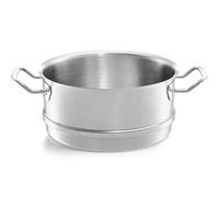 Fissler Original-Profi Collection Panier Vapeur en Acier Inoxydable (Ø 24 cm), Insert Perforé pour Cuit-Vapeur Compatible Induction - Compatible Induction