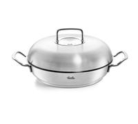 Fissler Poêle à servir ORIGINAL-PROFI COLLECTION inox 18/10 28 cm 3 L avec couvercle dôme haut
