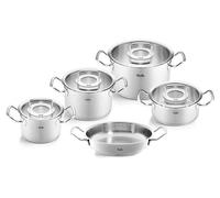 Batterie de cuisine ORIGINAL PROFI, set de 5, argent, acier inoxydable, Fissler