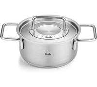 Fissler Casserole Pure Collection Ø16cm 1,9L Acier inoxydable Couvercle métal Induction