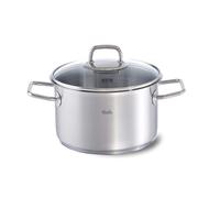 Faitout haut VISEO 20 cm, argent, acier inoxydable, Fissler