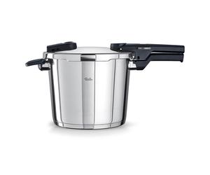 FISSLER Vitaquick® Premium Schnellkochtopf 6 Liter mit Dämpfeinsatz 114074 4009209419664
