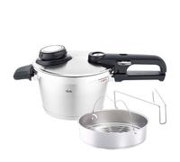 Fissler Vitavit Premium Autocuiseur (2,5 l, Ø 18 cm) Marmite à Pression en Acier Inoxydable, 4 Niveaux de Cuisson, avec Panier - Compatible Induction