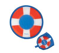 fisura. - Éventail rond pliable. Ventilateur à main pliable original. Frisbee pliable. Éventail portable pour fêtes. 20 cm. (Glace, 1 unité) (Flotteur)